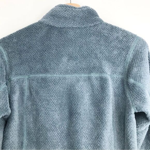 Patagonia Re-Tool Light Blue Navy Snap T Synchilla Pullover Fleece - Picture 6 of 16